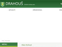Tablet Screenshot of drahous.cz